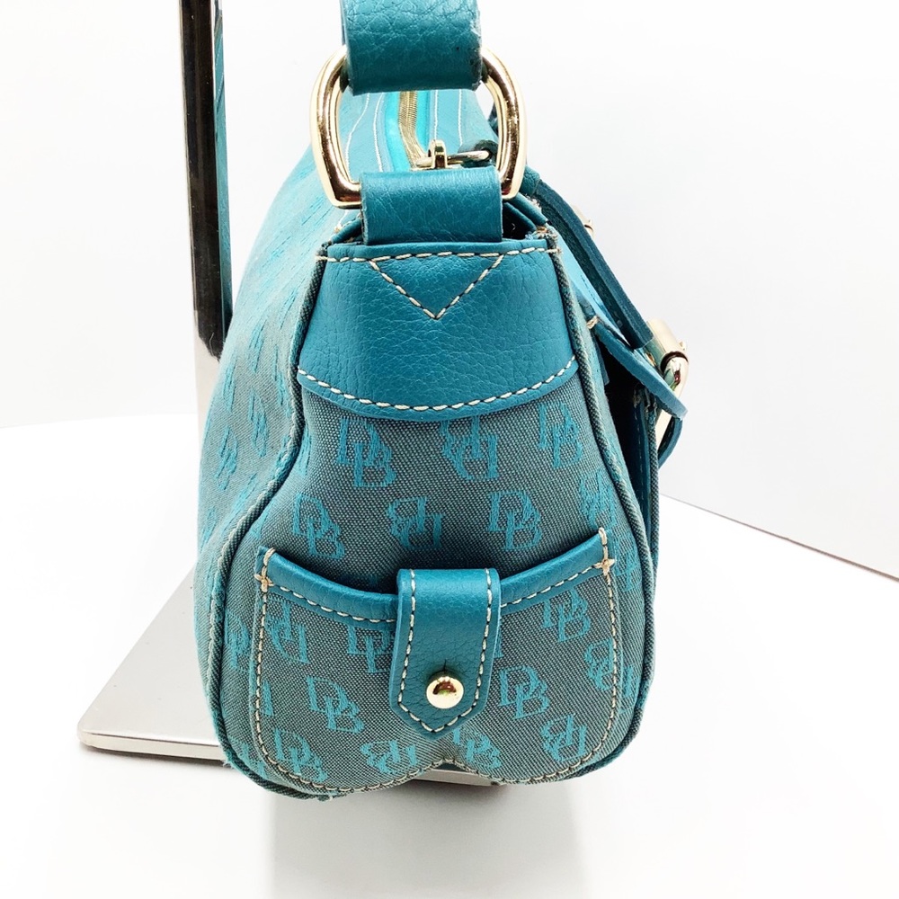 🆕{Dooney&Bourke} Signature Canvas and Leather Bag - Picture 5 of 16